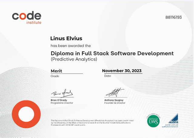 Diploma in Full Stack Development